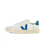 SNEAKER CAMPO CHROMEFREE LEATHER Uomo Extra White Swedish Blue SNEAKER CAMPO CHROMEFREE LEATHER Uomo Extra White Swedish Blue