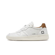 SNEAKER COURT MONO Uomo White Mustard SNEAKER COURT MONO Uomo White Mustard
