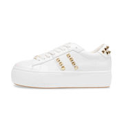 SNEAKER ESCALADE PLATFORM CON BORCHIE Donna White gold SNEAKER ESCALADE PLATFORM CON BORCHIE Donna White gold