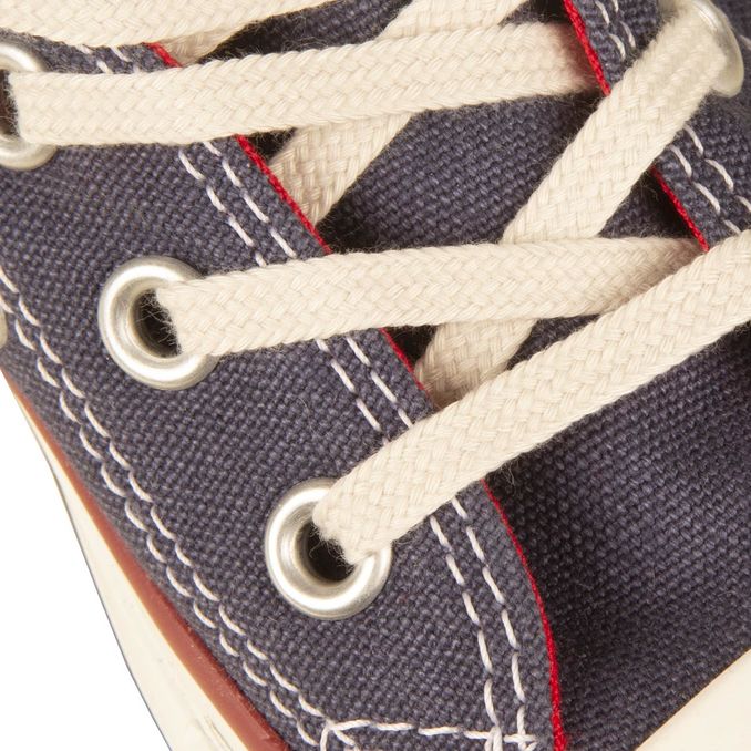 SNEAKER HI CANVAS Bambino Navy Red