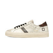 SNEAKER HILL LOW VINTAGE CALF Donna White Brown SNEAKER HILL LOW VINTAGE CALF Donna White Brown
