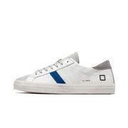SNEAKER HILL LOW VINTAGE CALF IN PELLE Uomo Bianco Bluette SNEAKER HILL LOW VINTAGE CALF IN PELLE Uomo Bianco Bluette