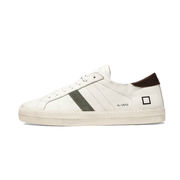 SNEAKER HILL LOW VINTAGE CALF IN PELLE Uomo Bianco Testa di Moro SNEAKER HILL LOW VINTAGE CALF IN PELLE Uomo Bianco Testa di Moro