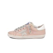 SNEAKER IN PELLE E LANA SUPERSTAR Bambina Pink SNEAKER IN PELLE E LANA SUPERSTAR Bambina Pink