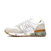 SNEAKER LANDER 5199 Uomo Bianco Nocciola SNEAKER LANDER 5199 Uomo Bianco Nocciola