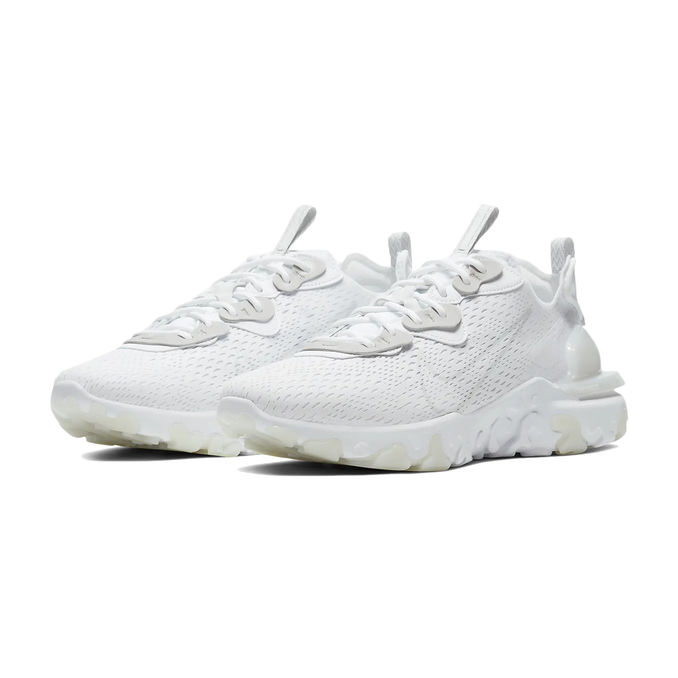 SNEAKER REACT VISION Uomo Bianco Light Smoke Grey