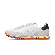 SNEAKER SEAN 5734 Uomo Bianco Arancio Verde SNEAKER SEAN 5734 Uomo Bianco Arancio Verde