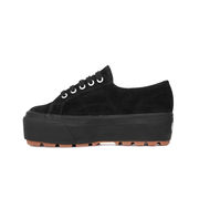 SNEAKER SUEDE PLATFORM Donna Full Black SNEAKER SUEDE PLATFORM Donna Full Black