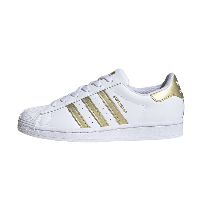 SNEAKER SUPERSTAR Donna Cloud White Gold