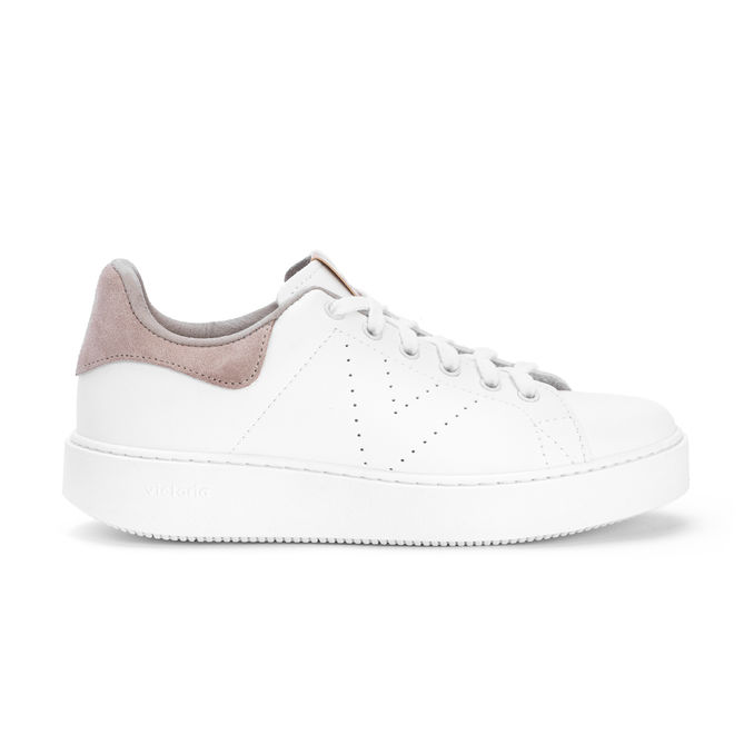 SNEAKER UTOPIA IN PELLE Donna Nude