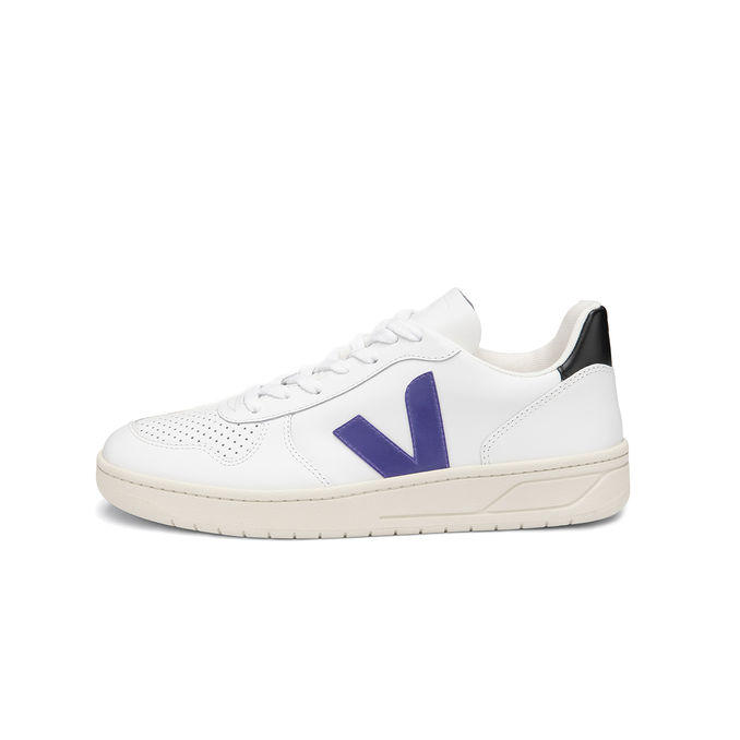SNEAKER V-10 Uomo White Purple Black