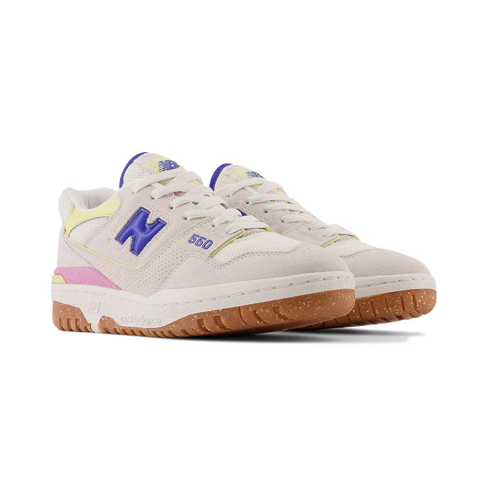 SNEAKERS 550 LIFESTYLE MTZ Donna White Blue Yellow Pink