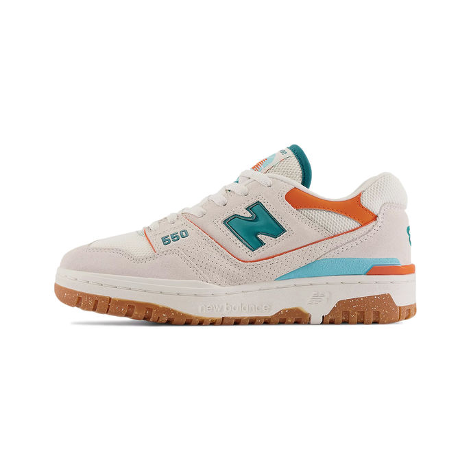 SNEAKERS 550 LIFESTYLE MTZ Donna White Green Orange Blue