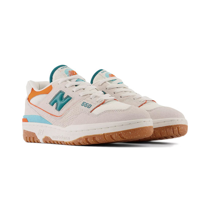 SNEAKERS 550 LIFESTYLE MTZ Donna White Green Orange Blue