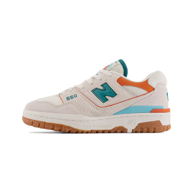 SNEAKERS 550 LIFESTYLE MTZ Donna White Green Orange Blue