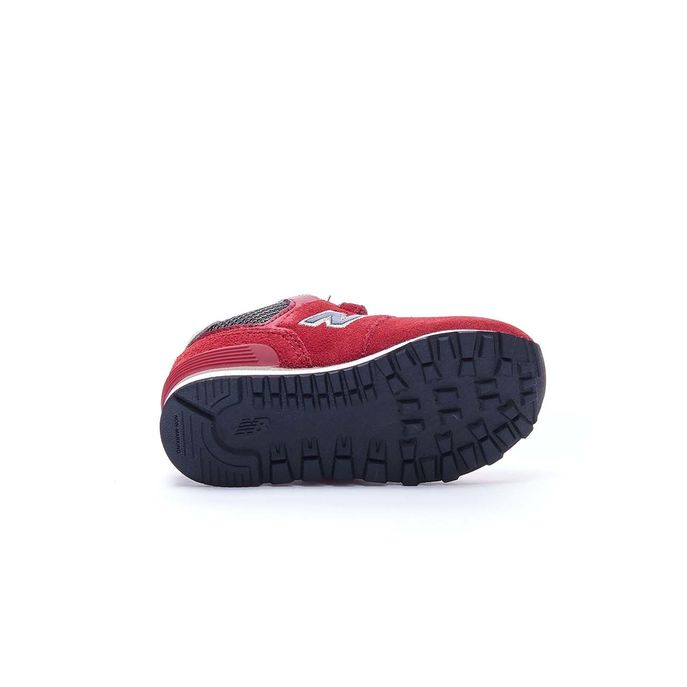 SNEAKERS 574 LIFESTYLE LEATHER TEXTILE Bambino Red