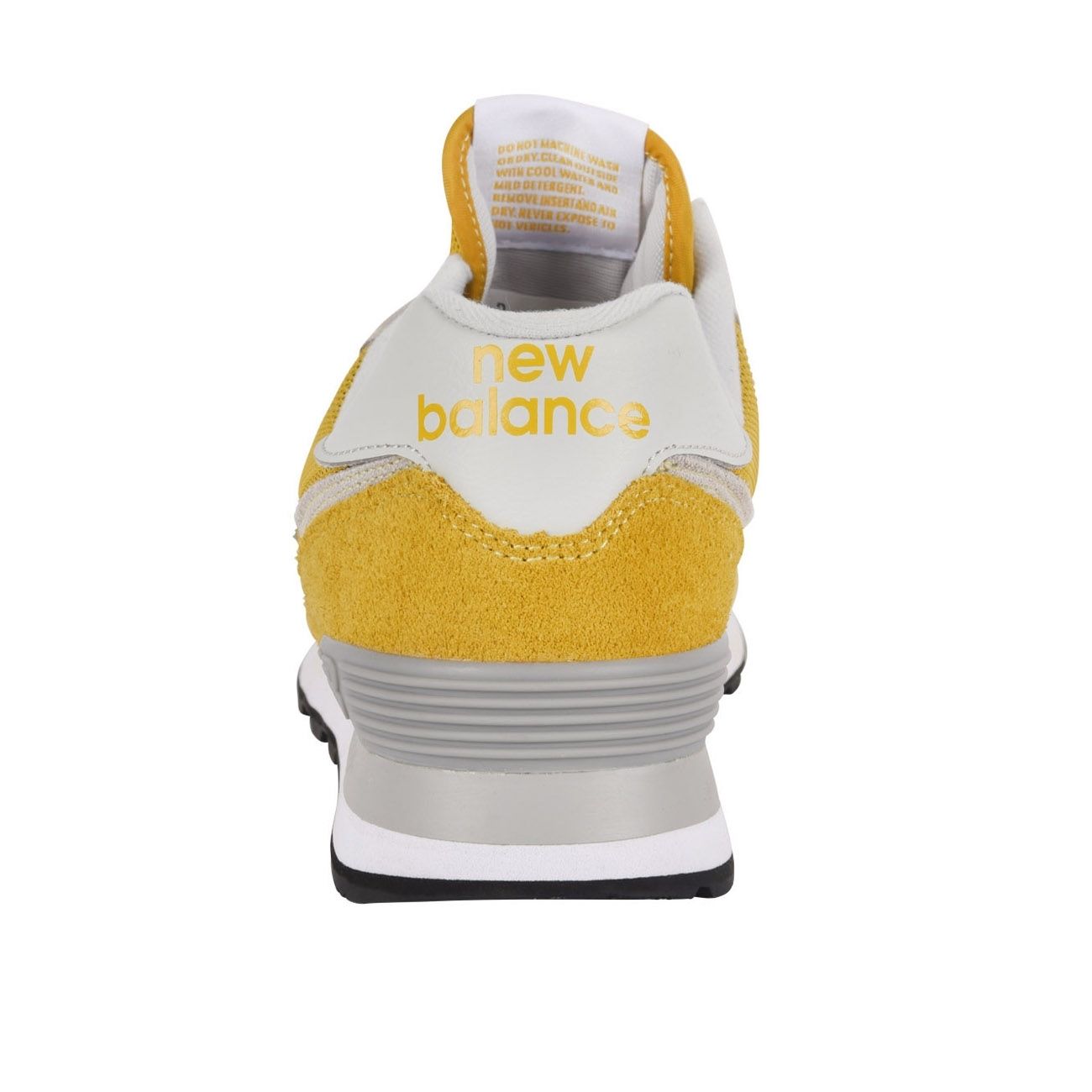 NEW BALANCE SNEAKERS 574 LIFESTYLE SUEDE MESH Uomo Gold yellow ...