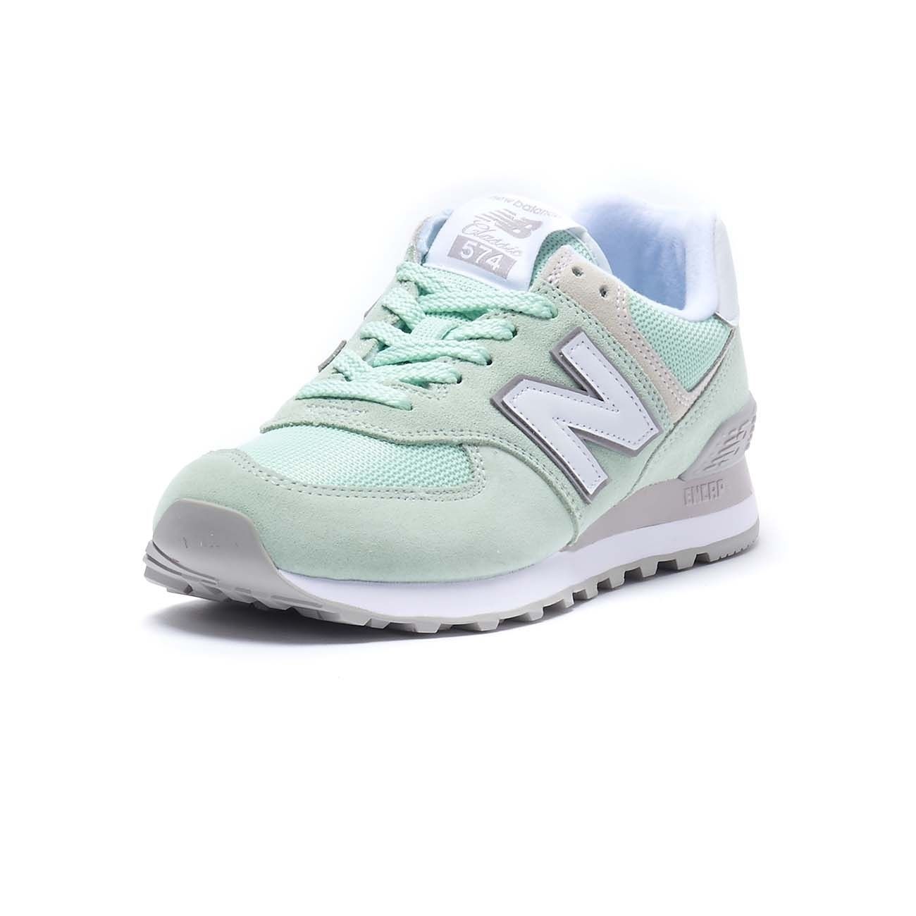 new balance 574 seafoam green