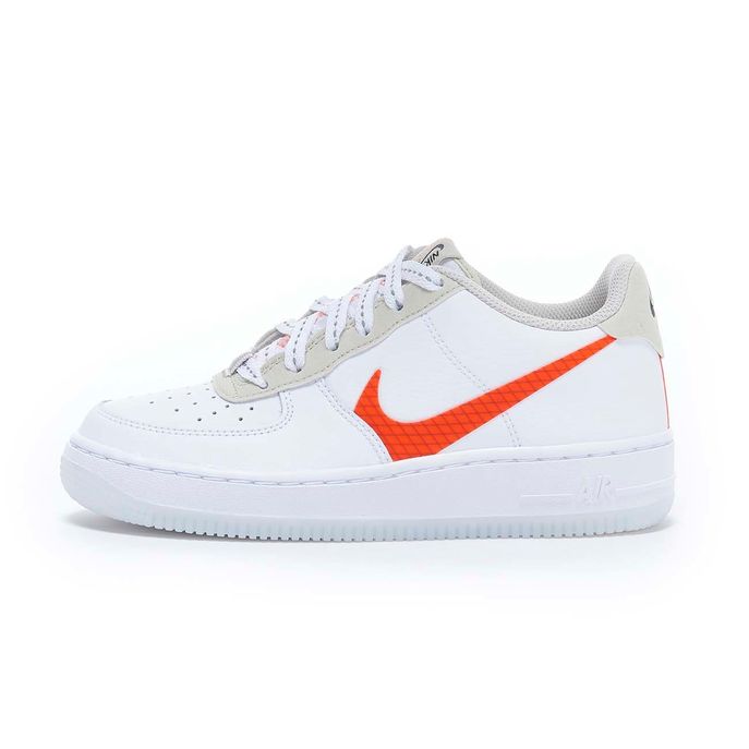 air force 1 swoosh arancione