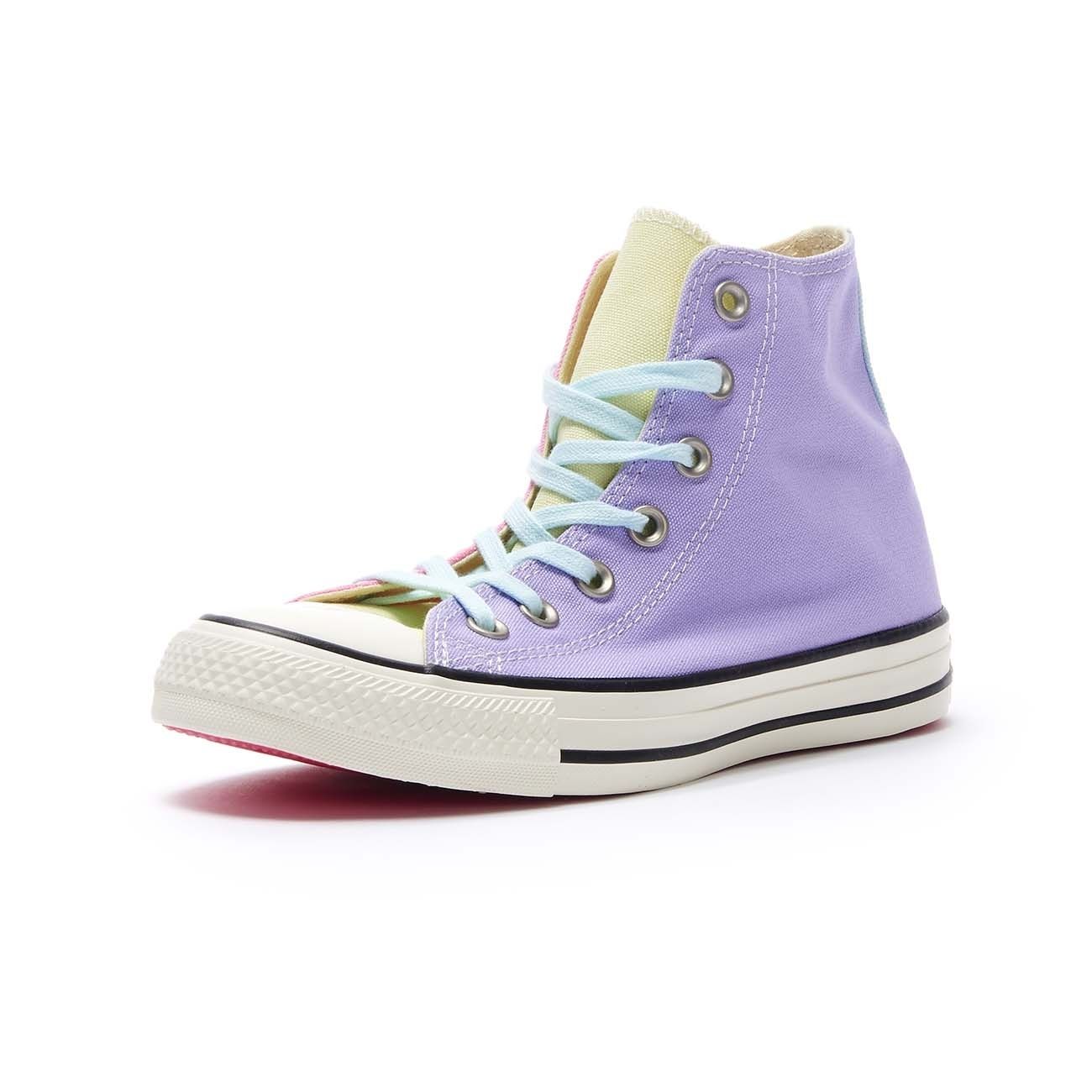 CONVERSE SNEAKERS CHUCK TAYLOR ALL STAR HI Donna Purple agate teal ... لاكاسا