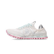 SNEAKERS CON ELASTICO TALLONE Donna White Silver Pink Light Blue SNEAKERS CON ELASTICO TALLONE Donna White Silver Pink Light Blue