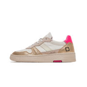 SNEAKERS COURT 2.0 LAMINATED Donna White Plantinum SNEAKERS COURT 2.0 LAMINATED Donna White Plantinum