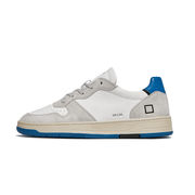 SNEAKERS COURT LEATHER Uomo White Bluette SNEAKERS COURT LEATHER Uomo White Bluette