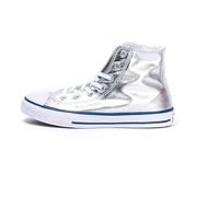 SNEAKERS CTAS HI CANVAS Bambino Silver White Midnight SNEAKERS CTAS HI CANVAS Bambino Silver White Midnight