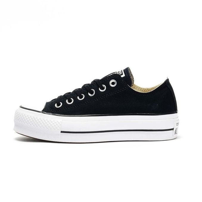 SNEAKERS CTAS LIFT OX Donna Black white