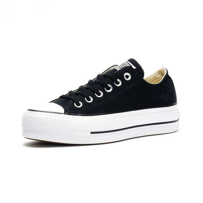 SNEAKERS CTAS LIFT OX Donna Black white