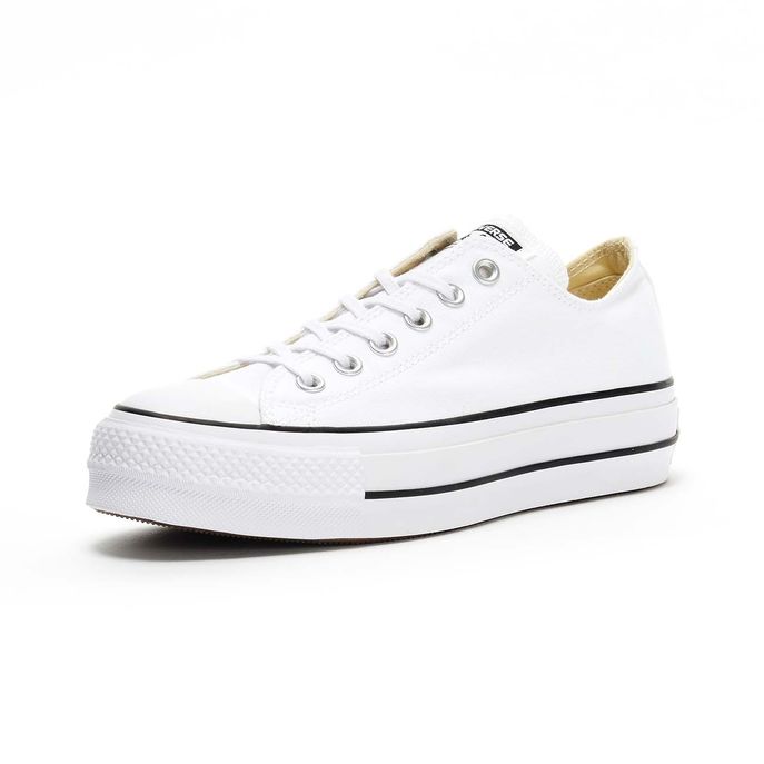 SNEAKERS CTAS LIFT OX Donna White black