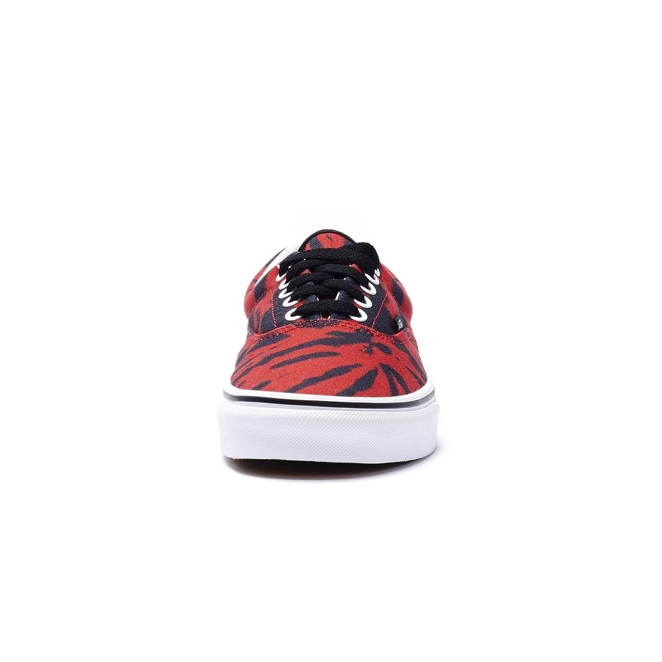 vans era tie dye tango red