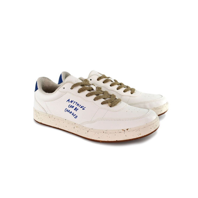 SNEAKERS EVERGREEN APPLE Unisex White Blu Apple