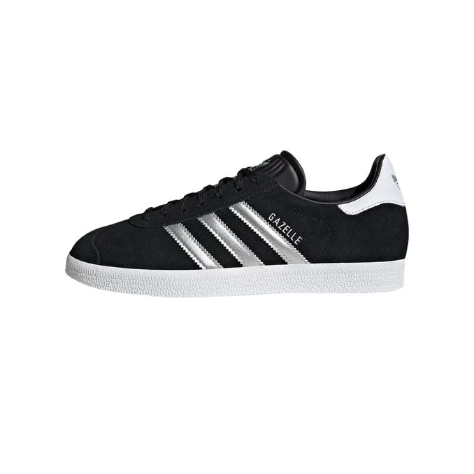SNEAKERS GAZELLE Unisex Cblack Silvmt Ftwwht