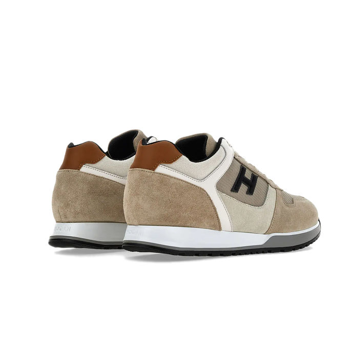 SNEAKERS H321 Uomo Beige Nero Avorio