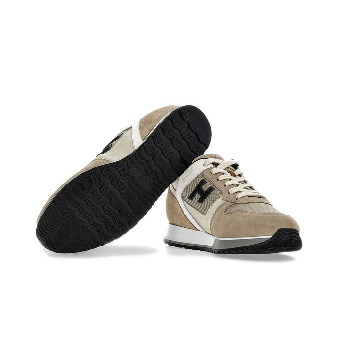 SNEAKERS H321 Uomo Beige Nero Avorio