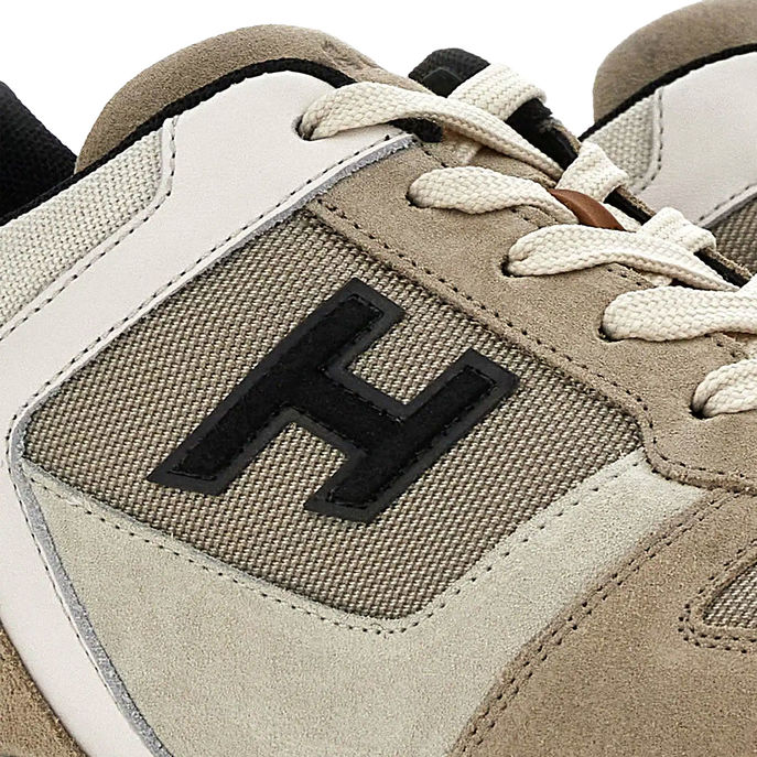 SNEAKERS H321 Uomo Beige Nero Avorio