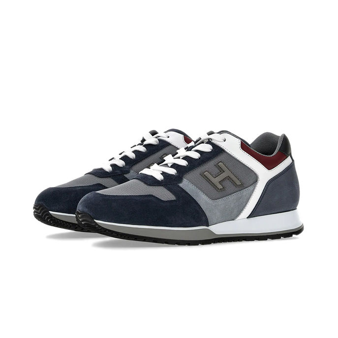 SNEAKERS H321 Uomo Grigio Blu Bianco