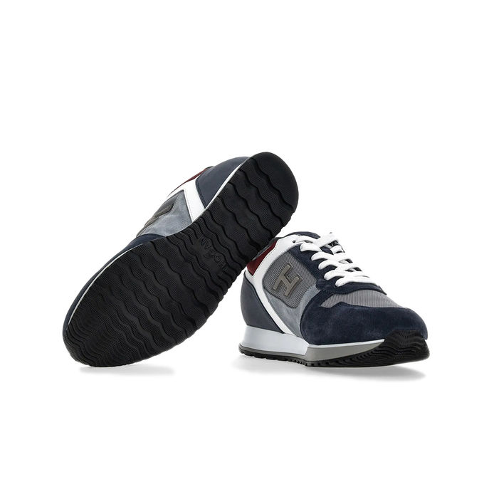 SNEAKERS H321 Uomo Grigio Blu Bianco