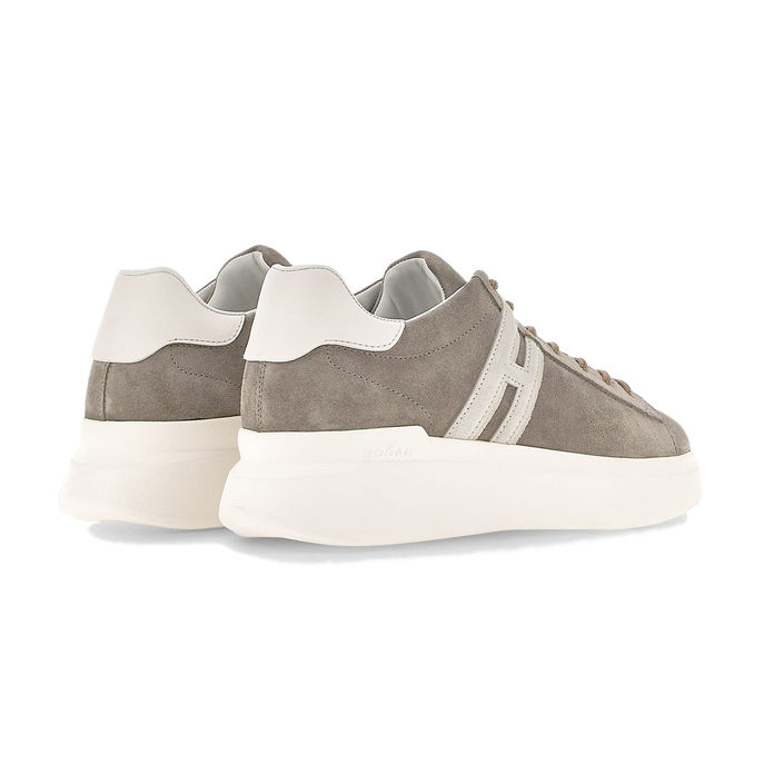 SNEAKERS H580 ALLACCIATO SLASH CAMOSCIO Uomo Marrone
