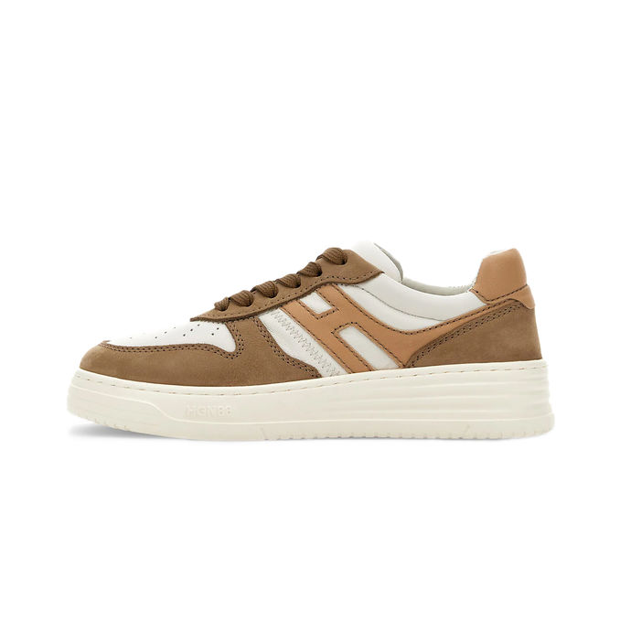 SNEAKERS H630 Donna Avorio Marrone Beige