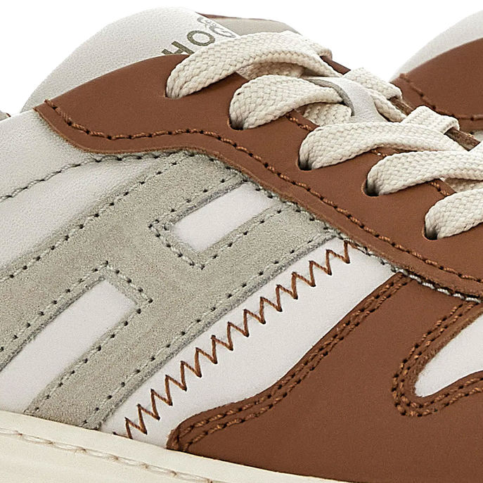 SNEAKERS H630 Donna Bianco Grigio Marrone