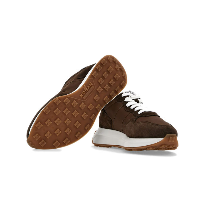 SNEAKERS H641 Donna Bianco Marrone