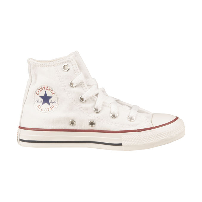 SNEAKERS HI CANVAS Bambino Optic White