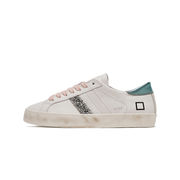 SNEAKERS HILL LOW VINTAGE CALF Donna White Green SNEAKERS HILL LOW VINTAGE CALF Donna White Green