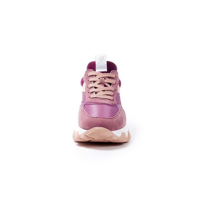 SNEAKERS HYPERACTIVE Donna Rosa Prugna Cavallino