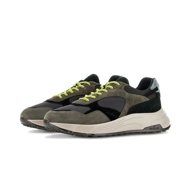 SNEAKERS HYPERLIGHT Uomo Verde Grigio Nero