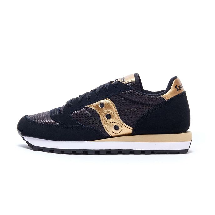 SNEAKERS JAZZ O Donna Black Gold