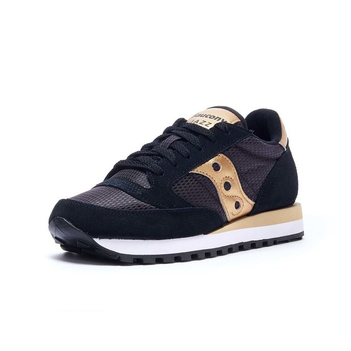 SNEAKERS JAZZ O Donna Black Gold