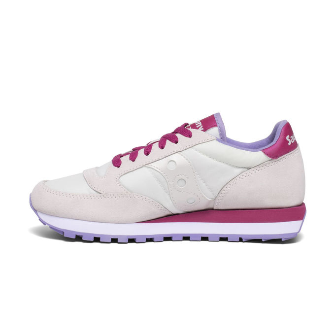 SNEAKERS JAZZ O Donna Off white Berry